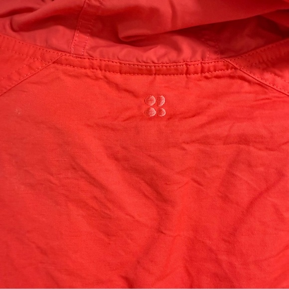 Sweaty Betty Nomad Pullover Jacket In Tulip Red Size 4 - Picture 5 of 7